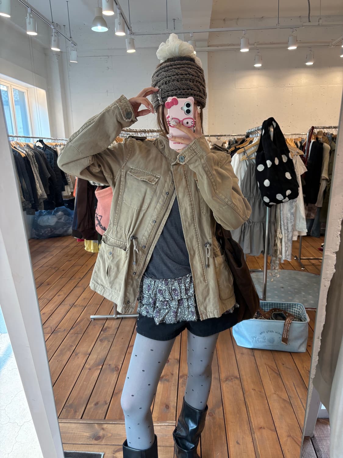 히스테릭글래머 스컬 레이어드 캉캉 원피스 상품이미지4