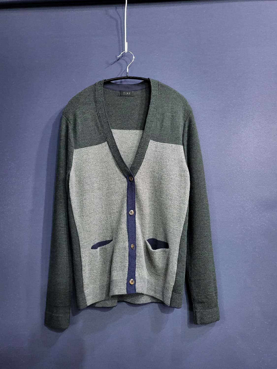 타임(한섬) 모(울)100% 가디건 상품이미지1