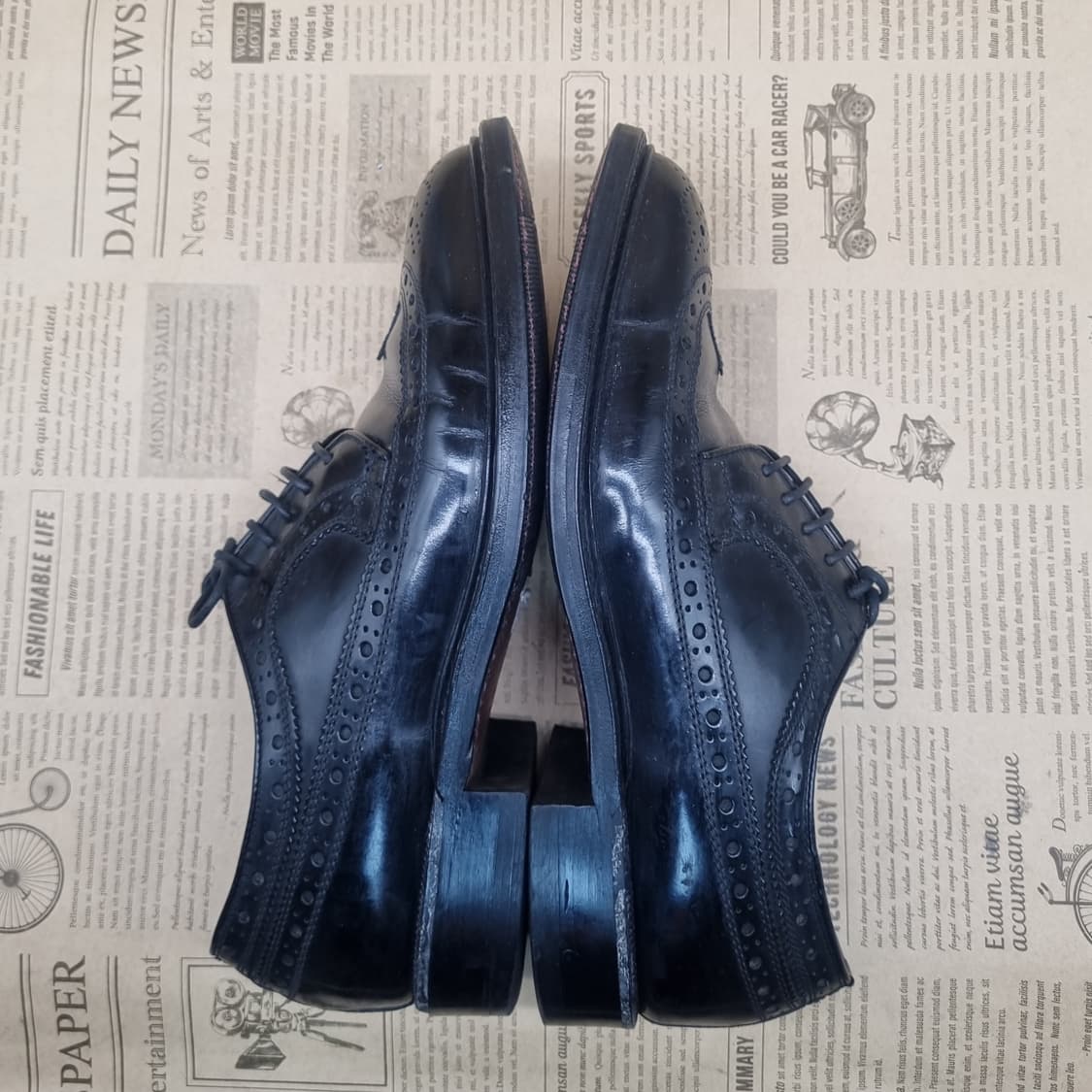 금강리갈 남성윙팁구두 285 상품이미지5