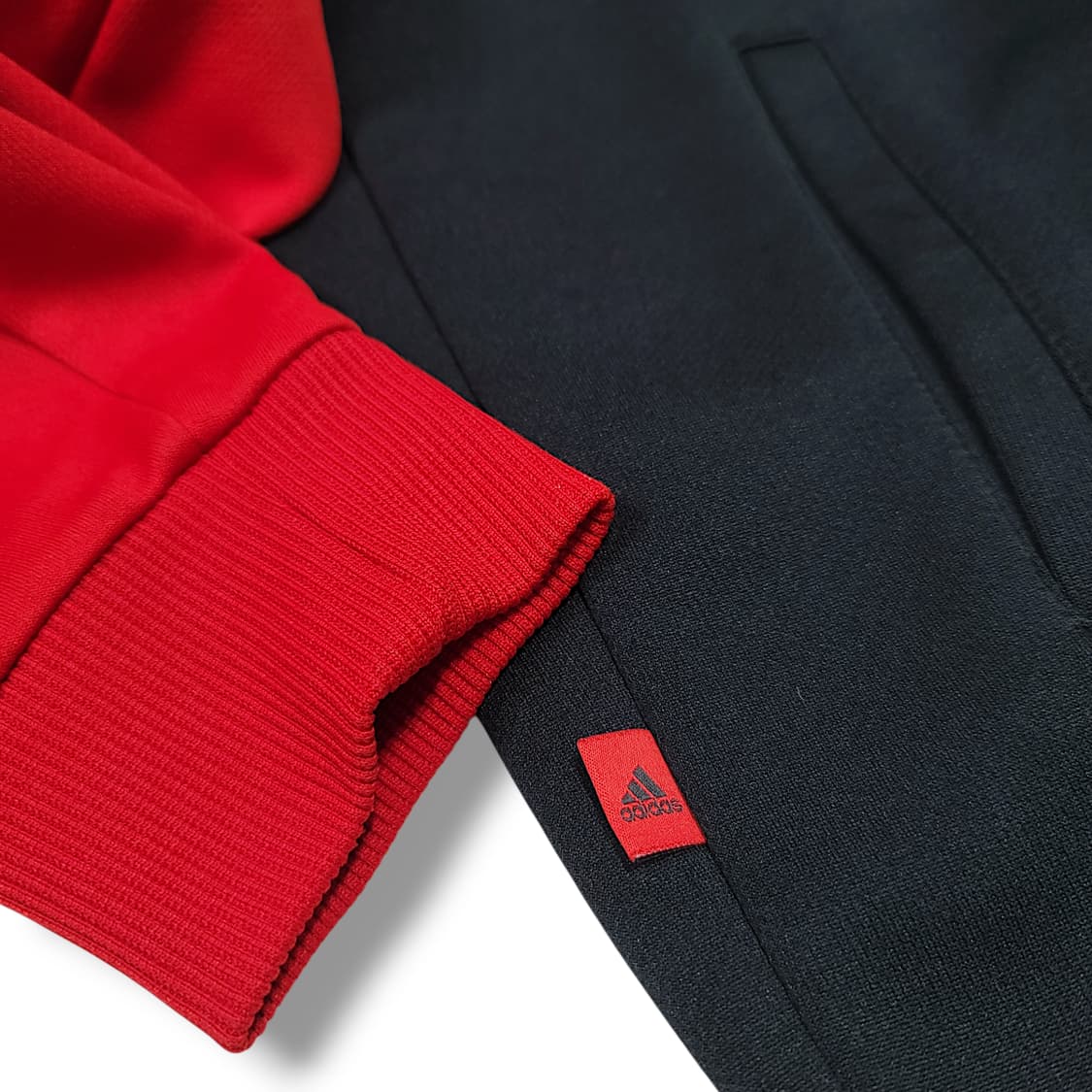 [105] 아디다스 레드 00s 스타패턴 니트 트랙탑 져지 상품이미지8