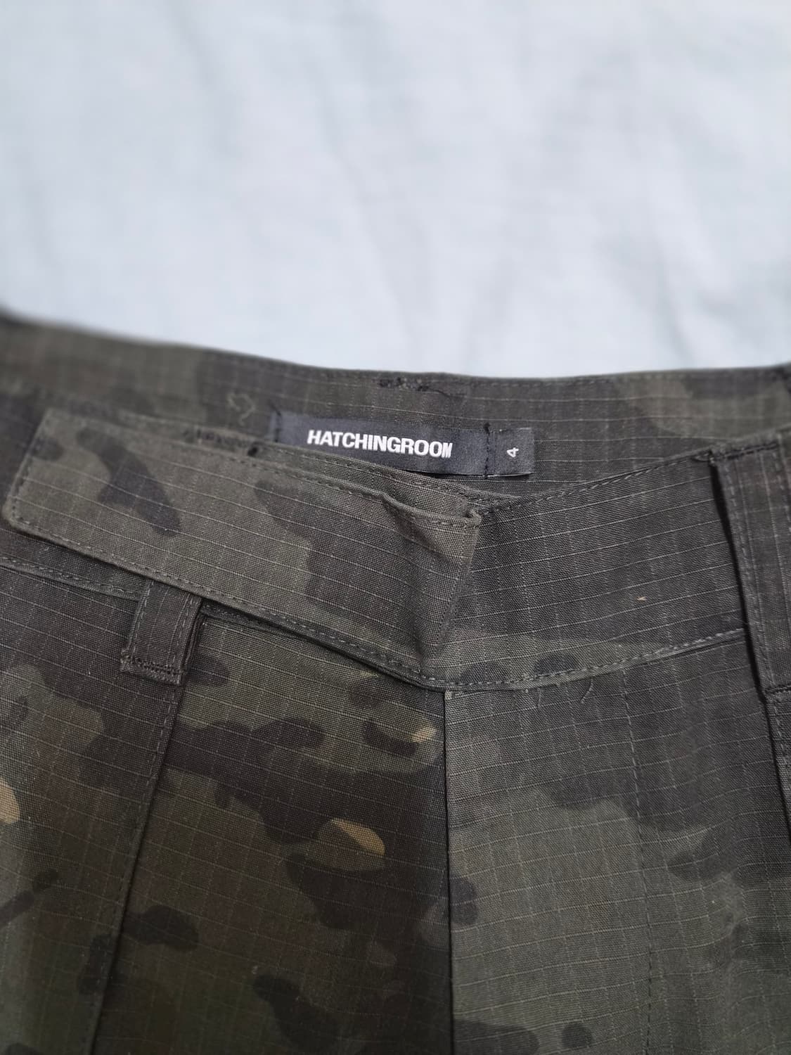 해칭룸 퍼티그오버팬츠 카모 4사이즈 상품이미지3