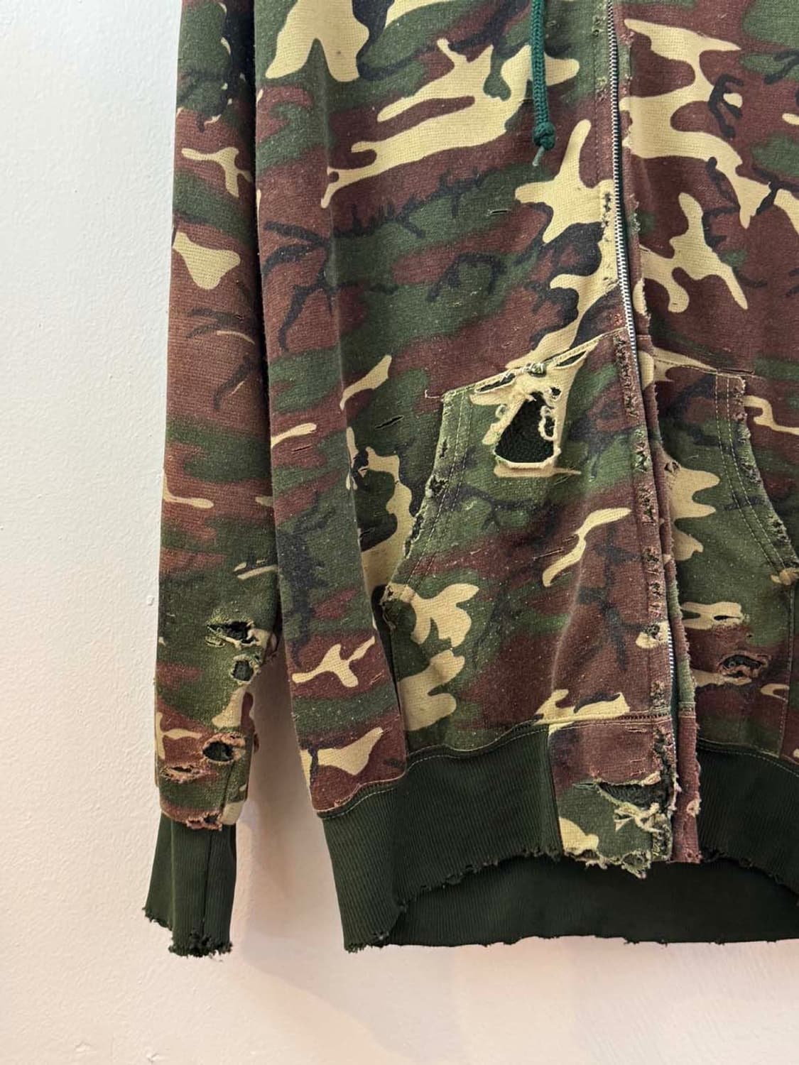 디트로이트 70년대 보온안감 카모 파카 상품이미지2