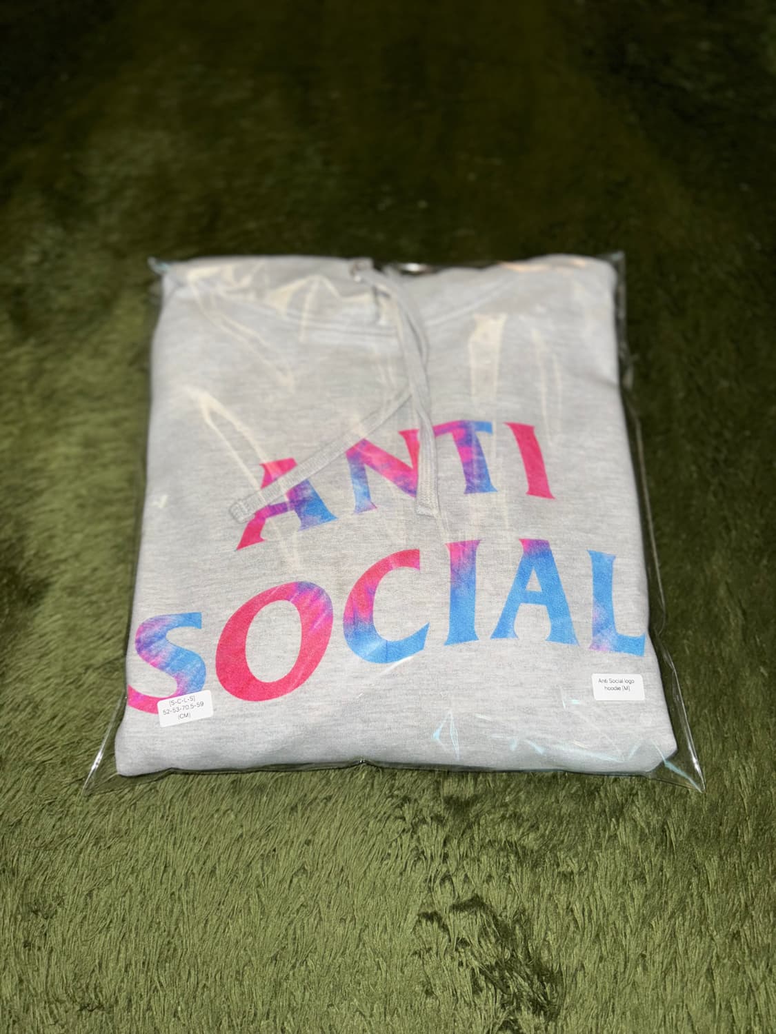 [M] 안티소셜 소셜클럽 20FW 펑키 포레스트 후디 멜란지 상품이미지10
