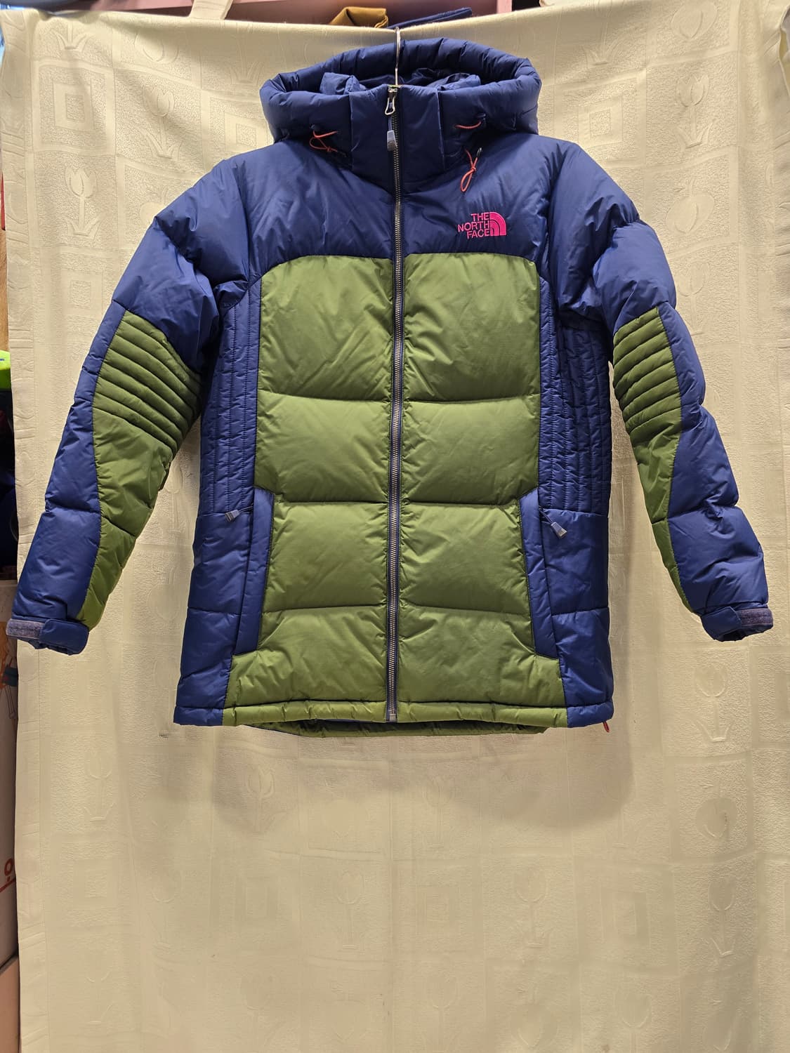 노스페이스 남여공용 구스다운 패딩 블루/그린 95~100 상품이미지1