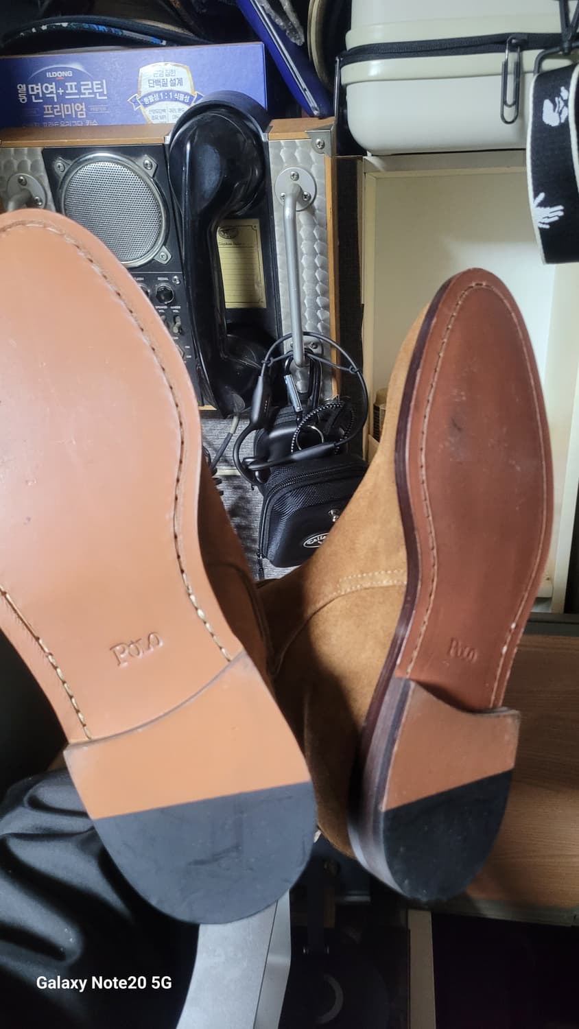 랄프로렌 스웨이드 워커 상품이미지5