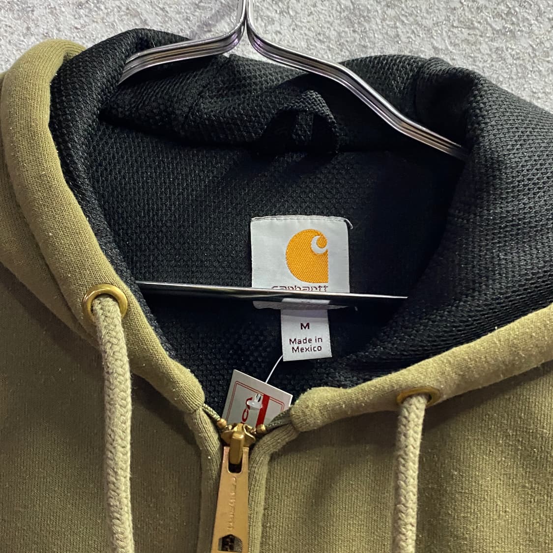 칼하트 카키 써멀 후드집업 B3299 상품이미지3