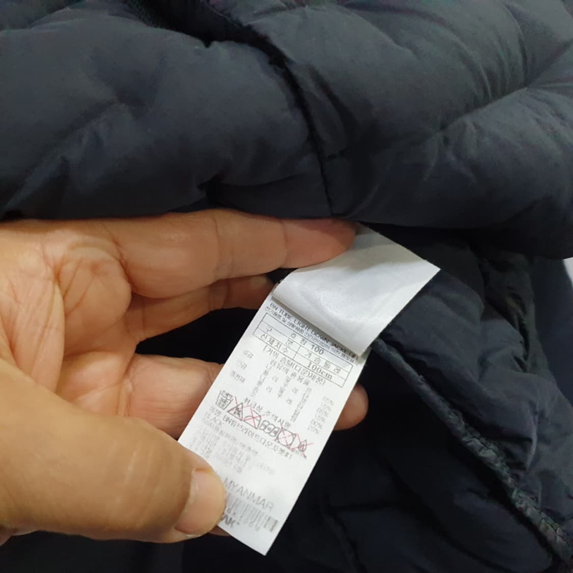 블랙야크 구스다운 경량패딩(100) 상품이미지5