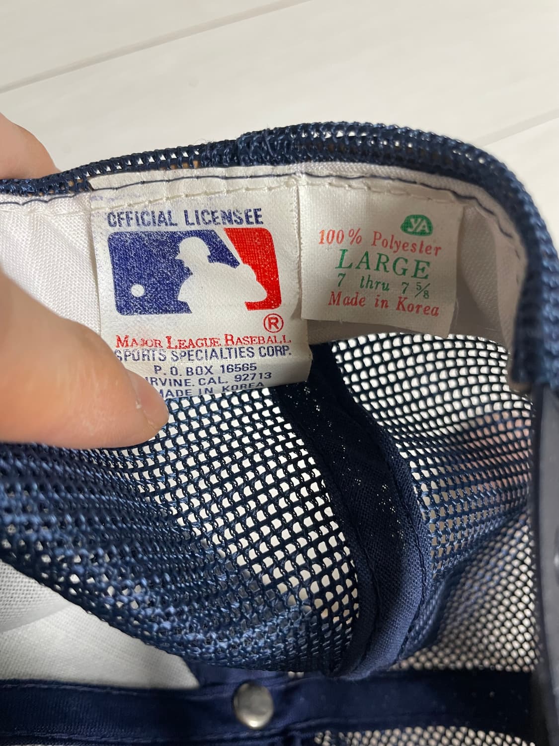 빈티지 90s 양키스 스냅백 상품이미지3