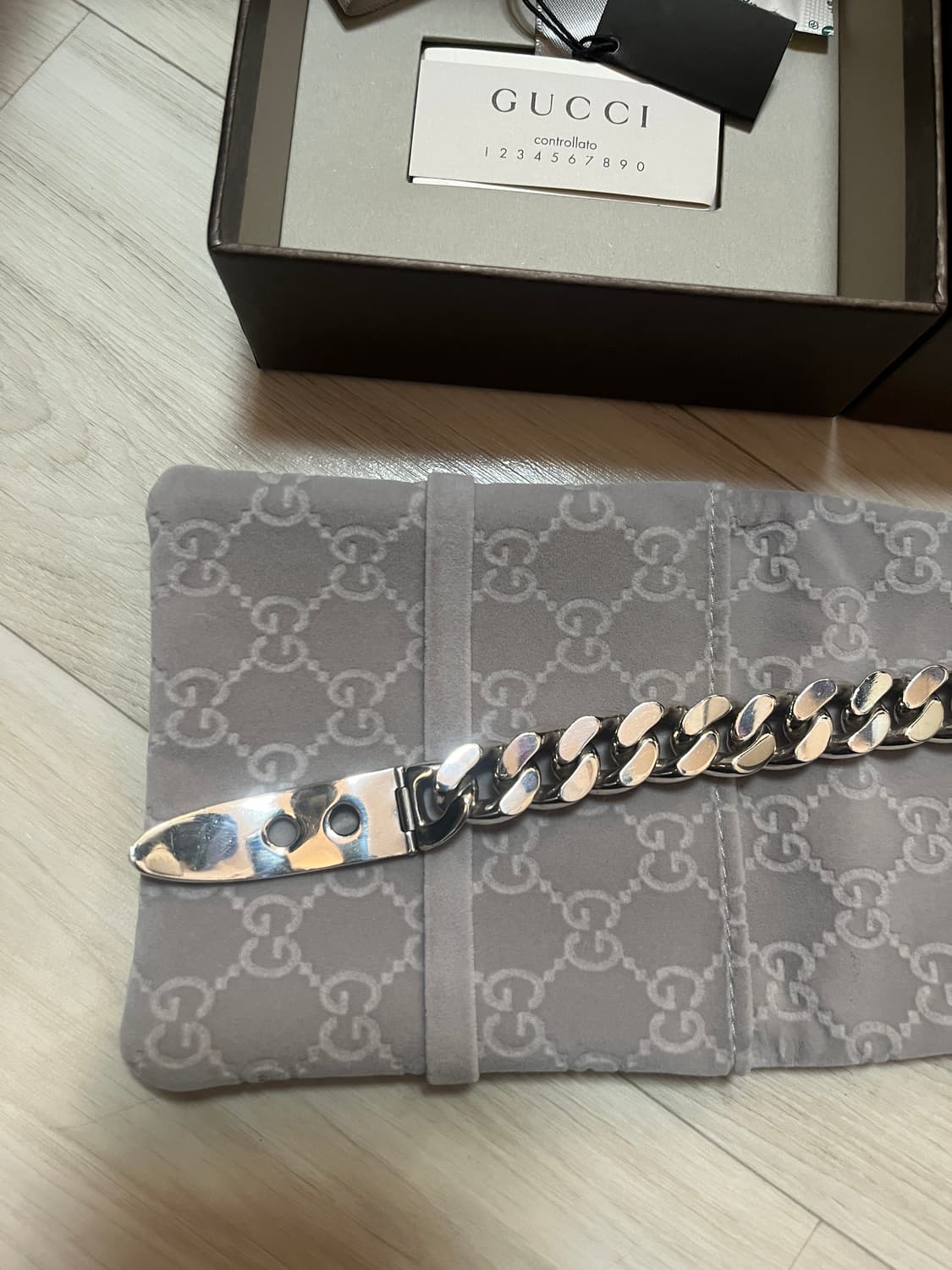 구찌 가든 컬렉션 실버 팔찌  상품이미지5