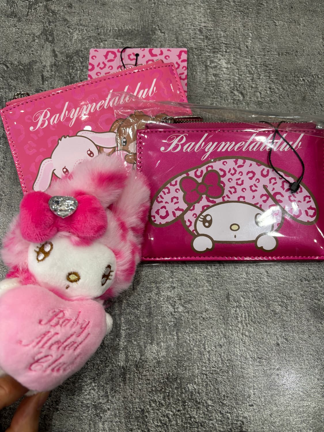 (3개세트)베이비메탈클럽 슈가바니즈 콜라보 상품이미지1