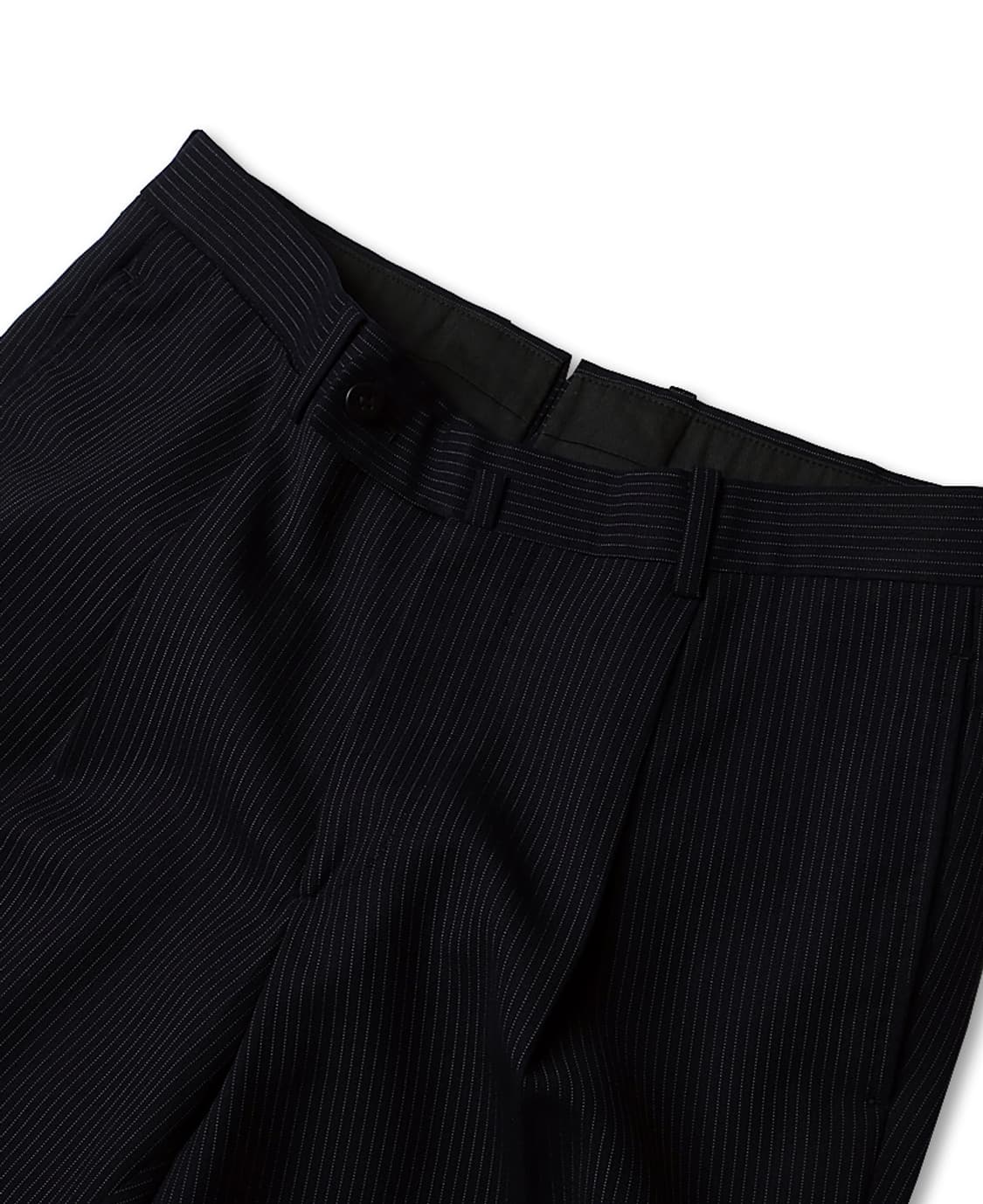 링자켓 [Sartoria Ring] 도트 스트라이프 네이비 클래식 수트 상품이미지7