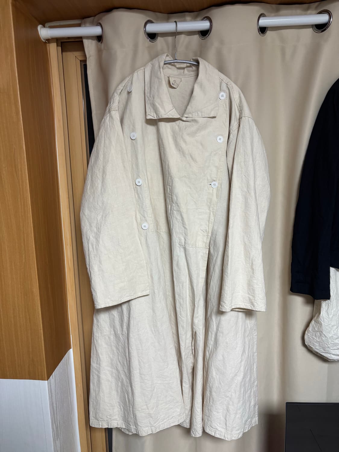 40s 프랑스군 호스피탈 코트 hospital coat 상품이미지1