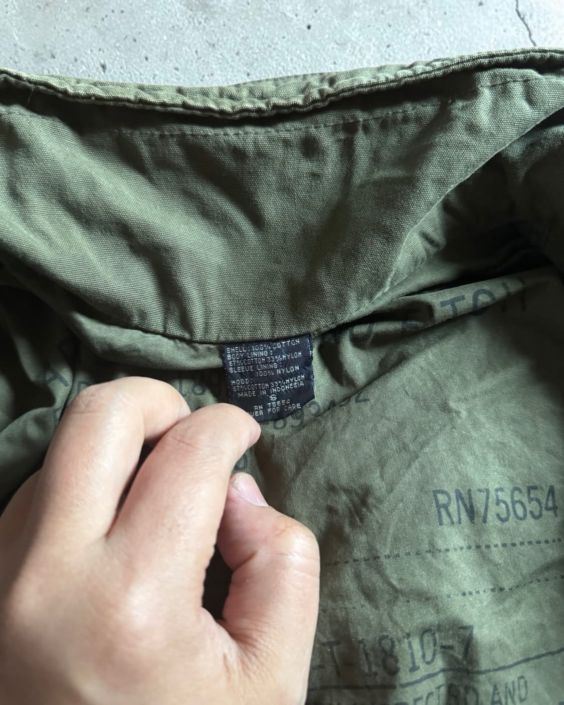 아베크롬비 & 피치(Abercrombie & Fitch) M-65 필드 상품이미지5