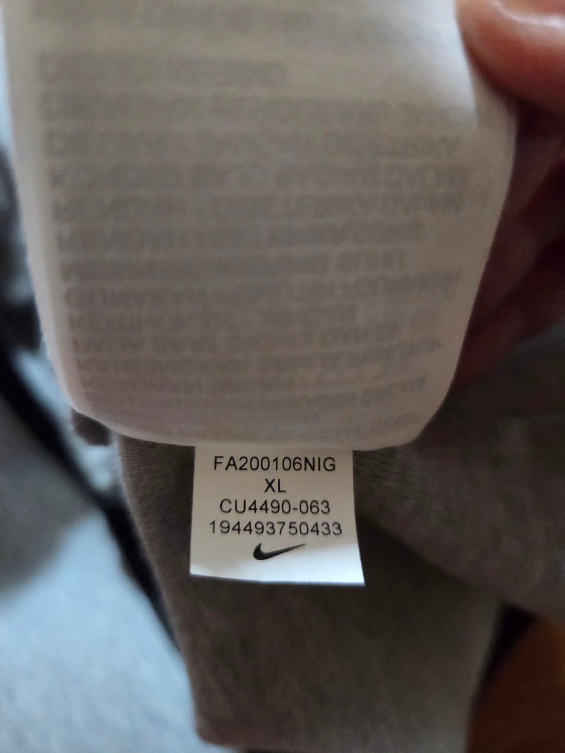 나이키 테크팩 후드집업 그레이 상품이미지4