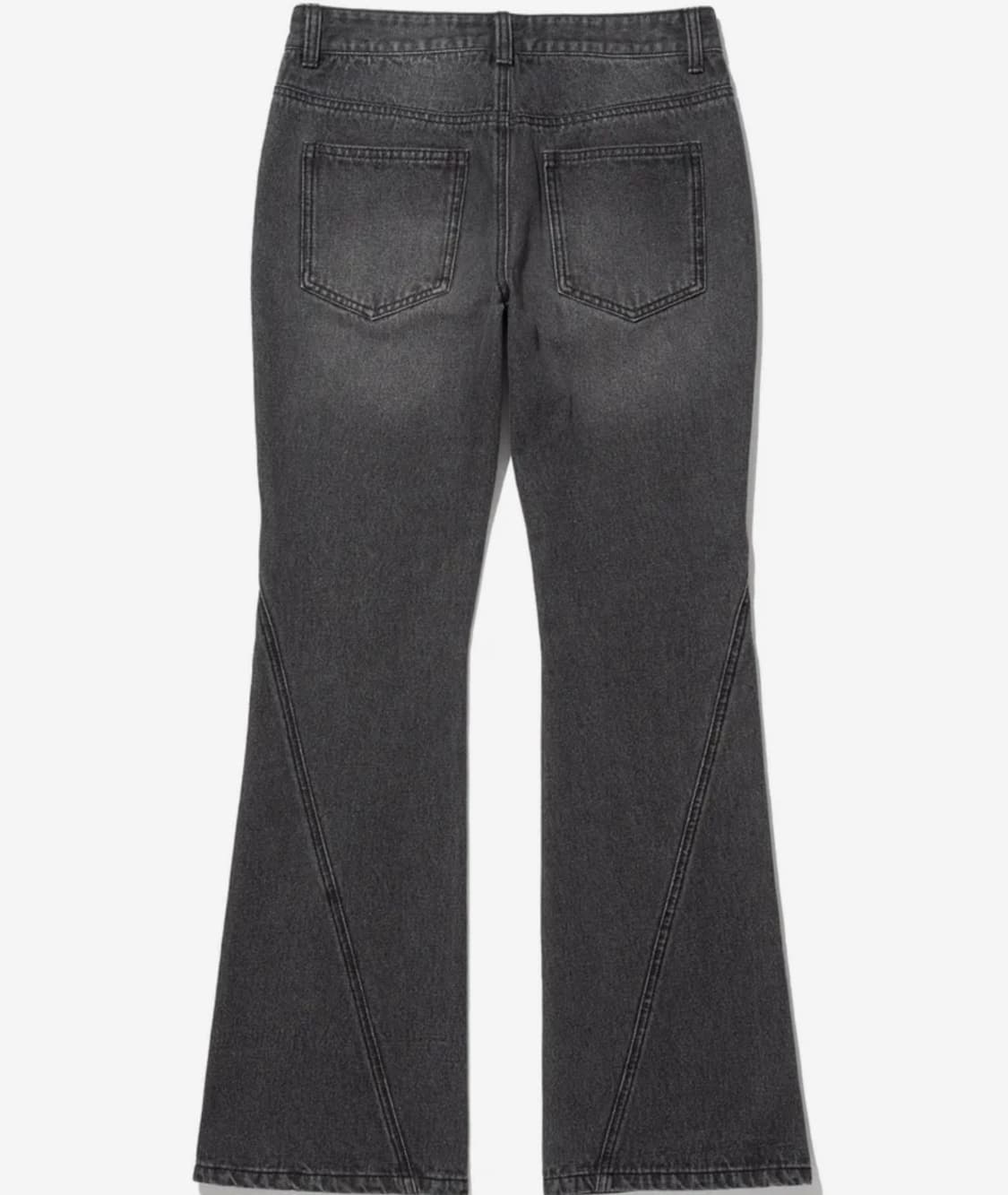 [Not4nerd]낫포너드 커브드 부츠컷 팬츠(블랙) 상품이미지3