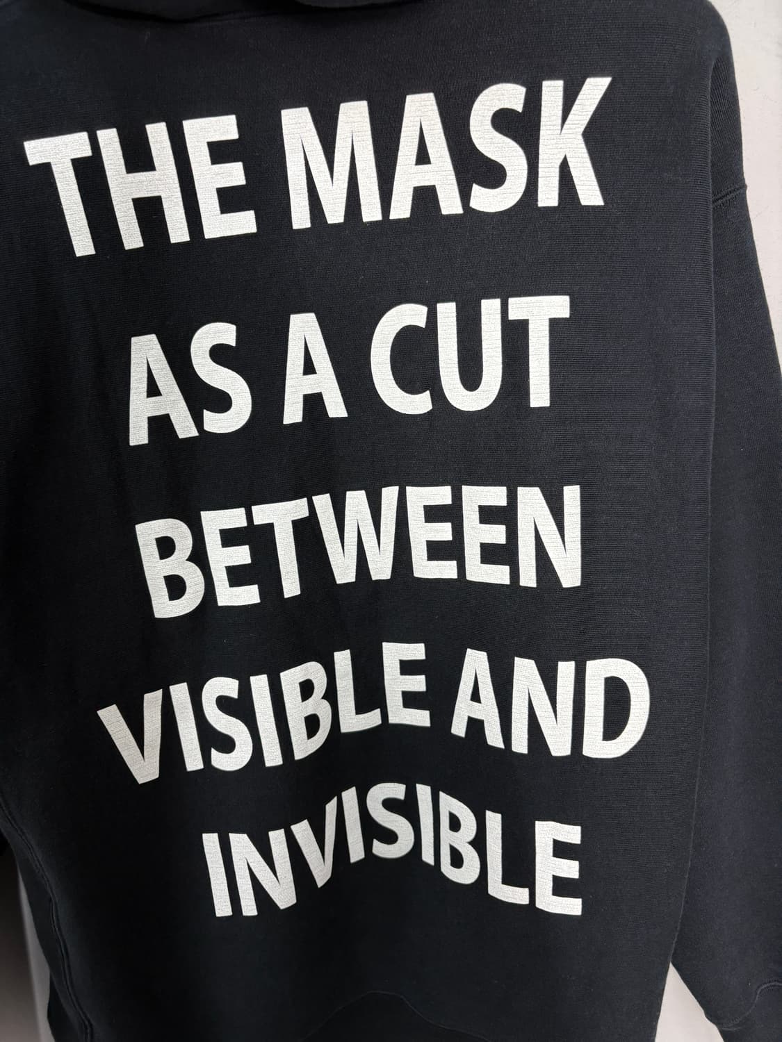 구찌 블랙 매니페스토 오버핏 후드 스웻셔츠 상품이미지5