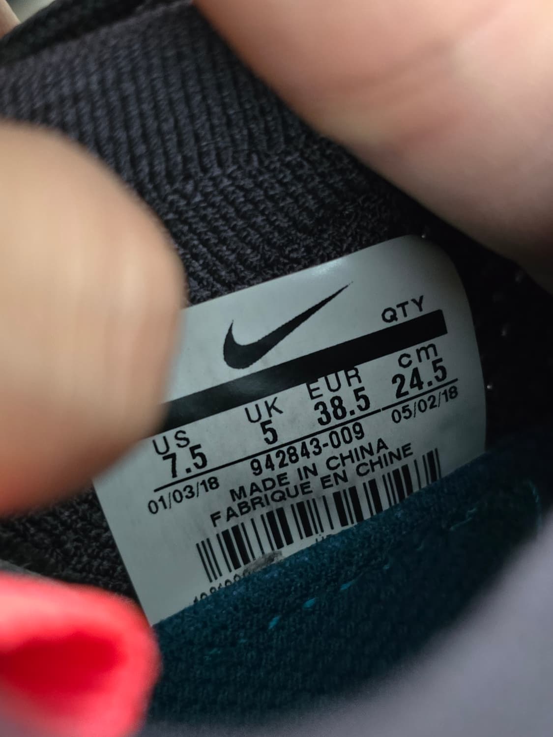 (245)나이키 에어 베이퍼맥스 플라이니트 2 썬더 그레이 상품이미지9