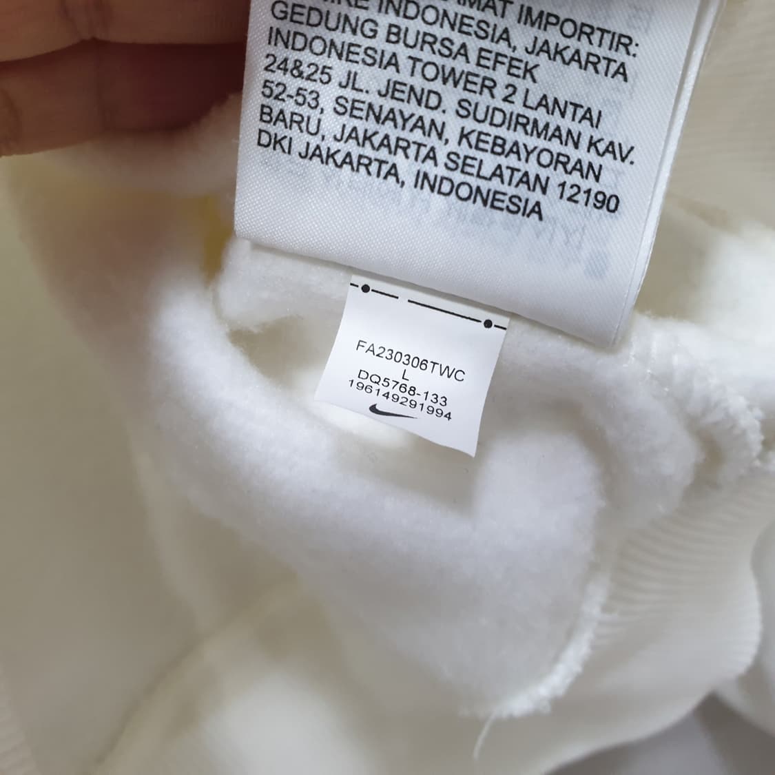 나이키 기모크롭집업맨투맨 90(L) 상품이미지7