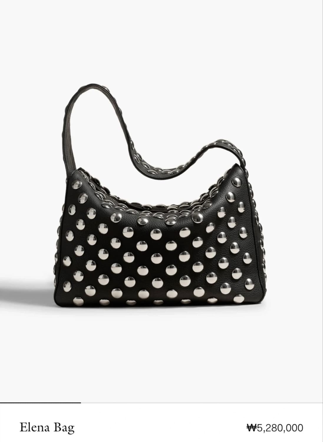 케이트 엘레나백 숄더백 레더 블랙 (KHAITE Elena Bag) 상품이미지1