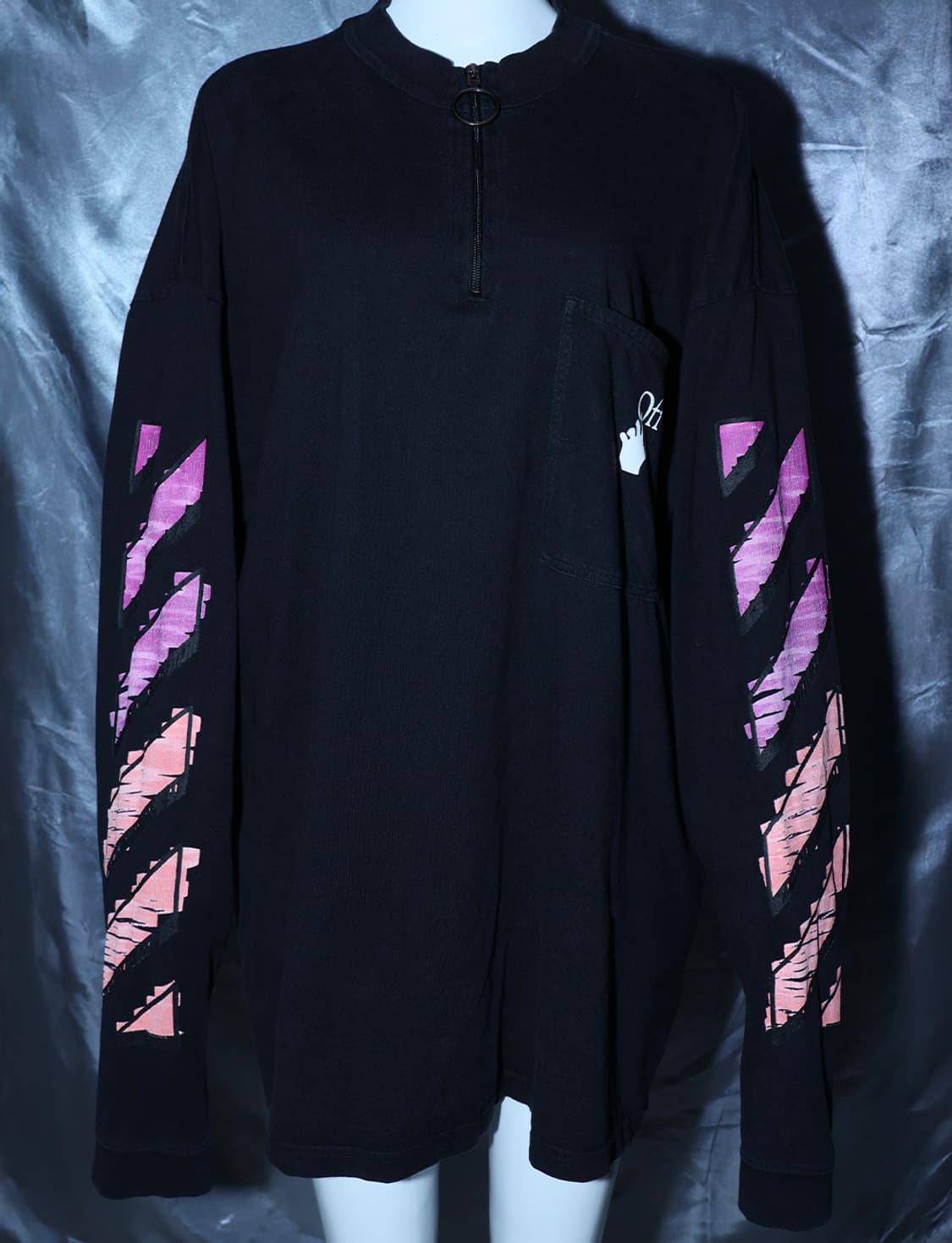 오프화이트 긴팔 Off-White Diagonal Spray Arrows 상품이미지1