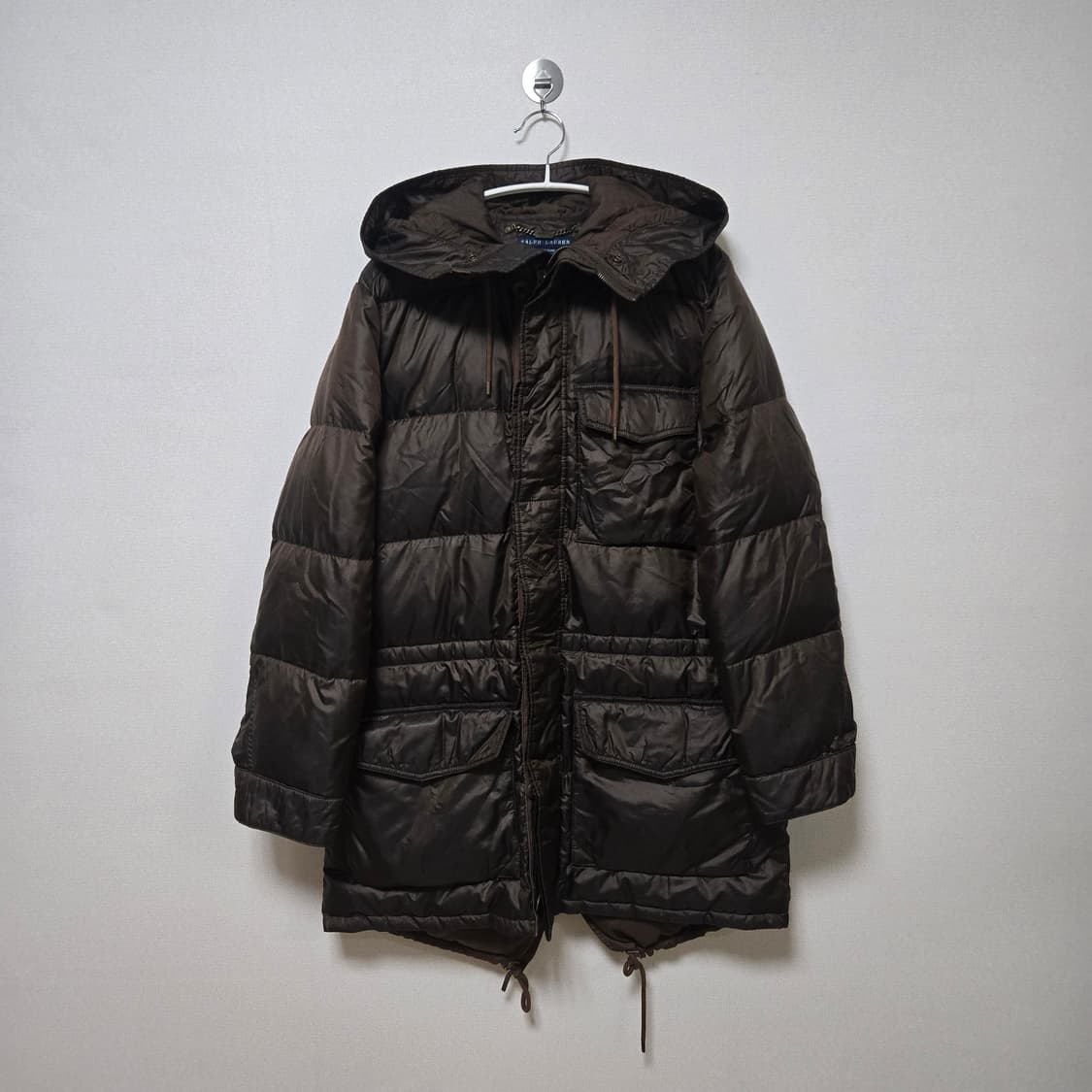 랄프로렌 덕다운 브라운 파카 / 여성 패딩 / 여성 점퍼 상품이미지3