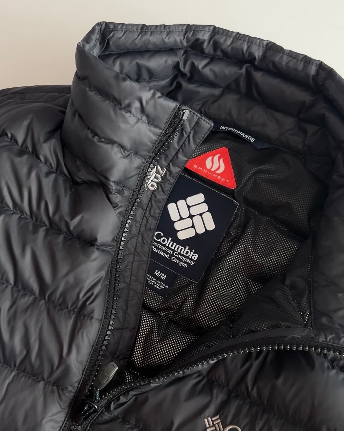 컬럼비아 옴니히트 경량패딩 M 상품이미지3