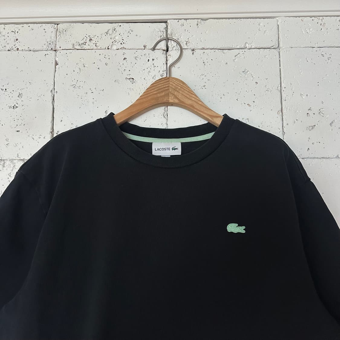 L 라코스테 반팔티 블랙 상품이미지2