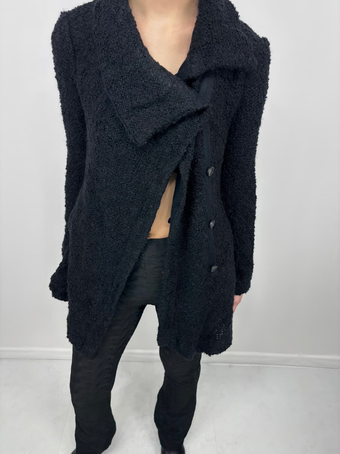 BOUCLE DRAPE CARDIGAN 상품이미지3