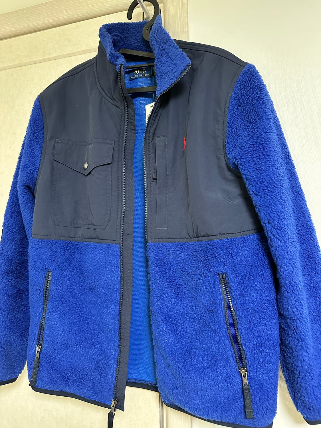 폴로 쉐르파 플리츠 자켓 상품이미지1