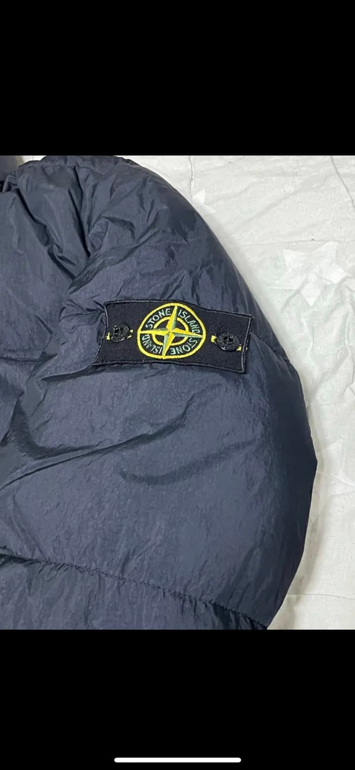  스톤아일랜드 크랭클랩스 논후드 우원재 패딩 17fw L 상품이미지2