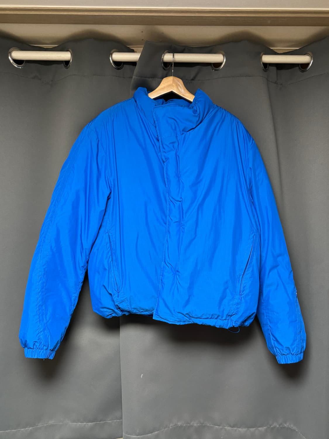 EE 패딩 shrunken puffer down parka blue L 상품이미지2