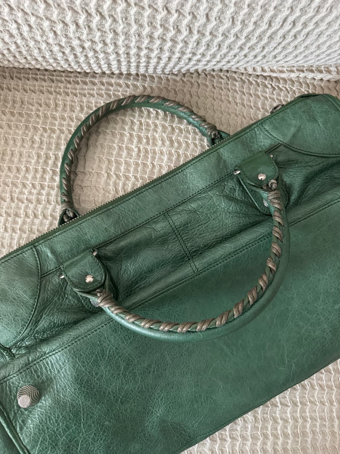 발렌시아가 자이언트 모터백 시티백 워크 L 토트백 상품이미지5