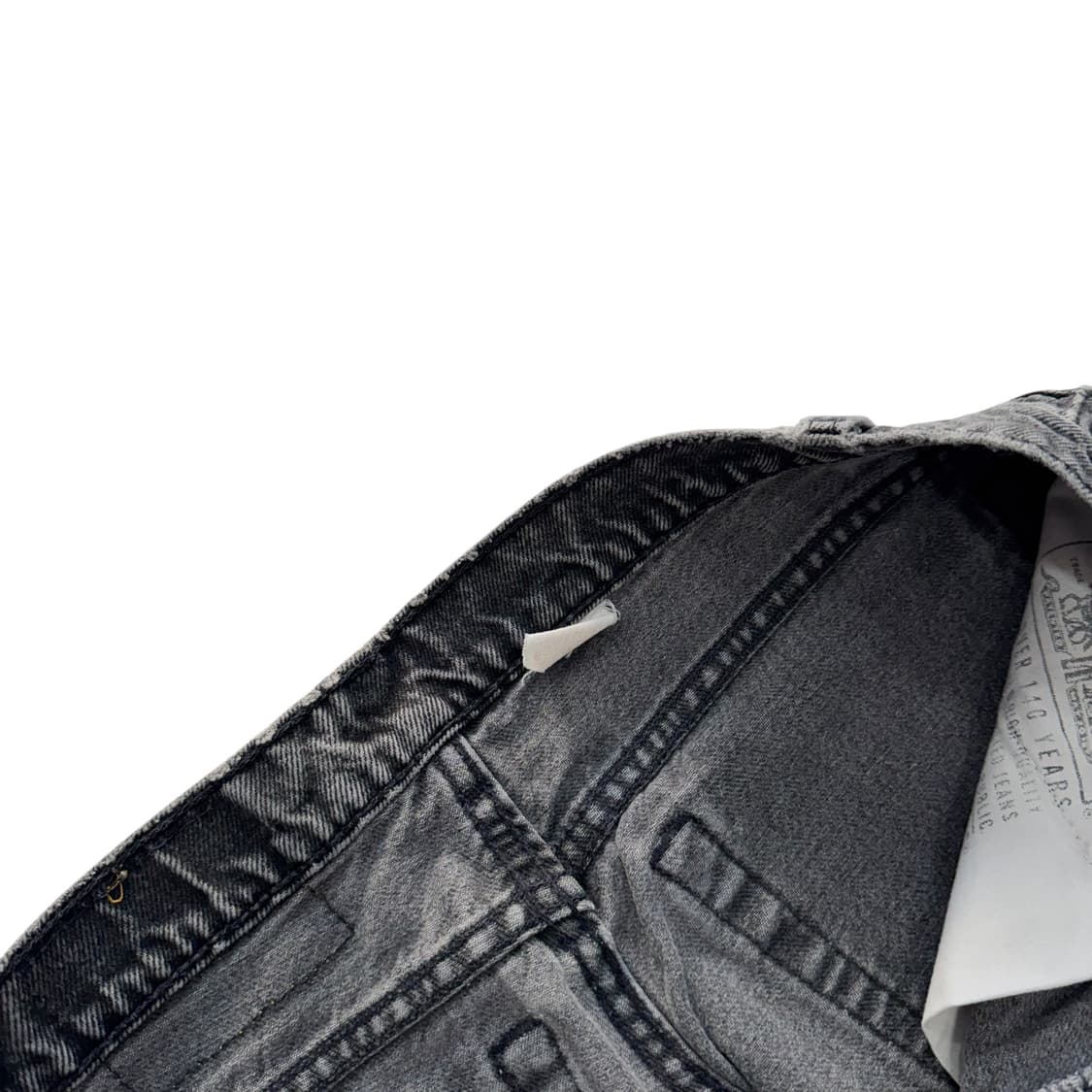 [31] 90's 리바이스 505 그레이진 블랙진 USA [lv1055] 상품이미지4