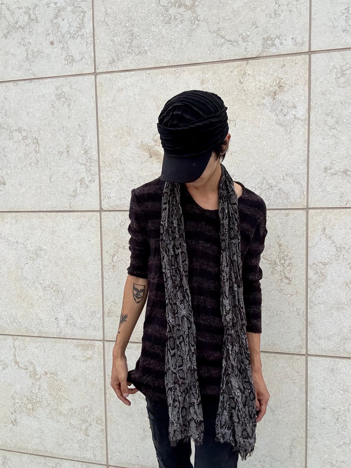 “Vintage” Grunge Mood Stripe Sleeve 상품이미지3