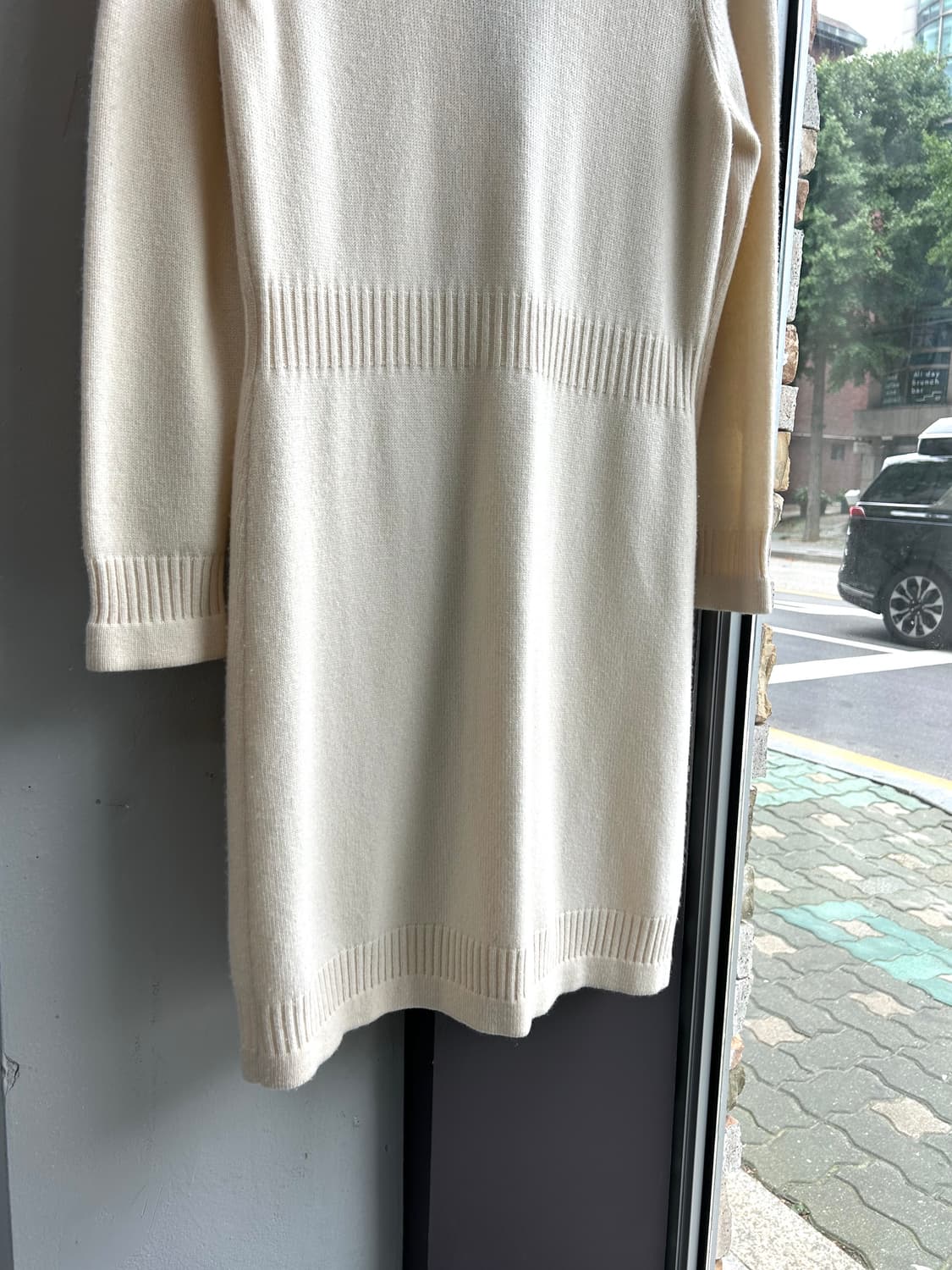 40/ 샤넬 07AW 아카이브 캐시미어 버튼 롱 가디건 상품이미지8