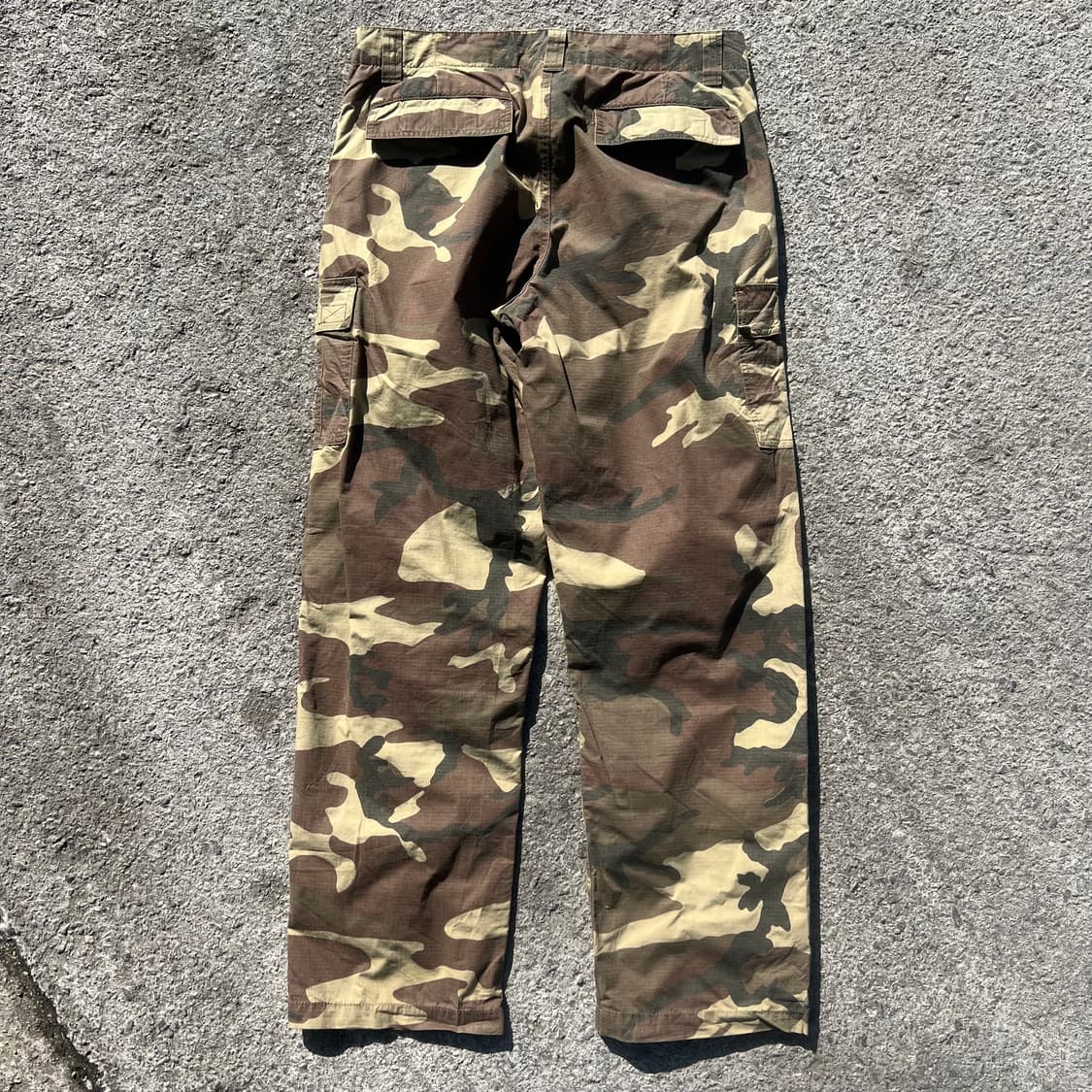 00‘s 노스페이스 립스탑 카모 팬츠 상품이미지5