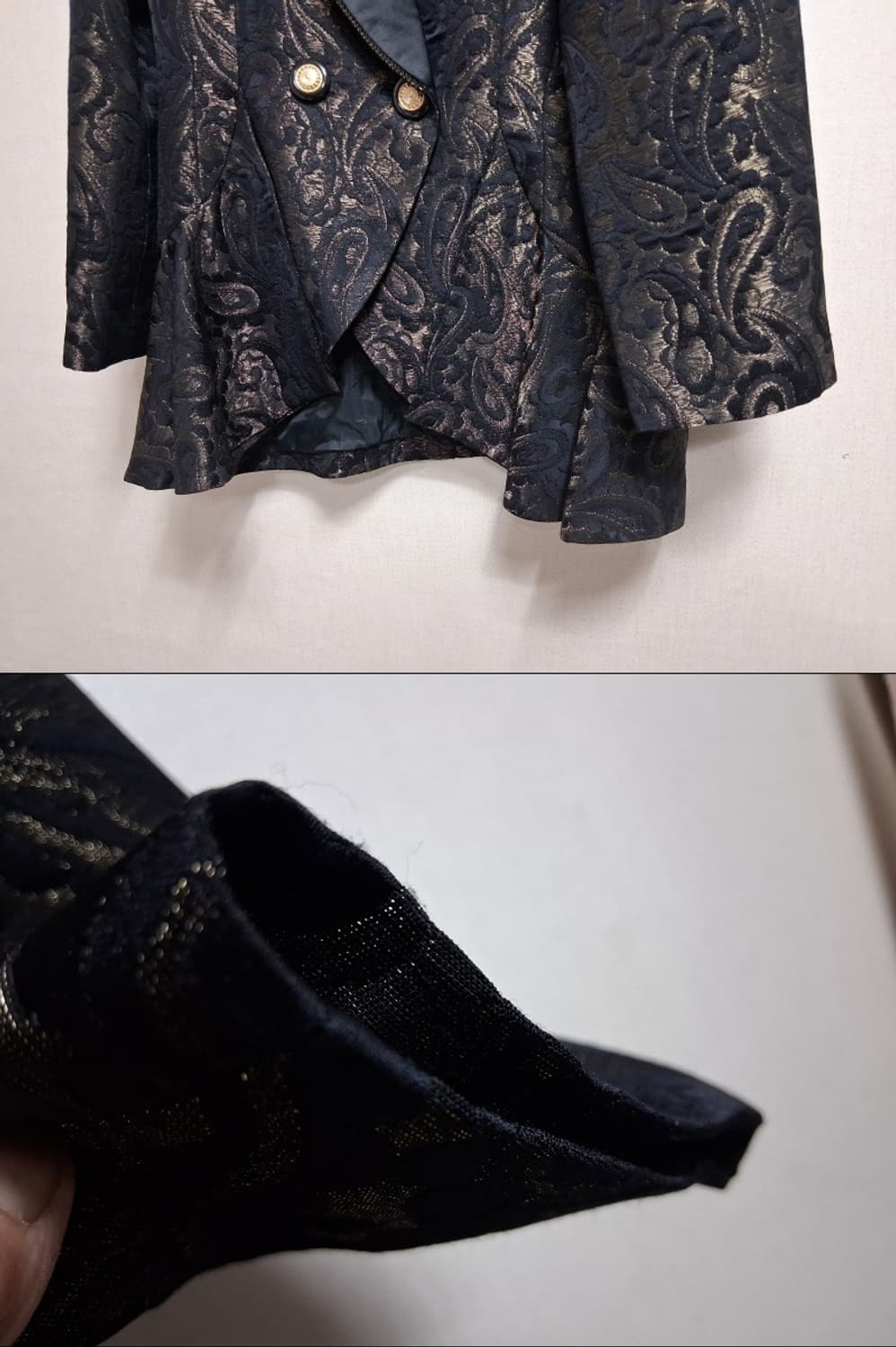 일본구제 BO 여성 페이즐리 자카드 쟈켓 코스튬 쟈켓 66
표기 9 상품이미지6