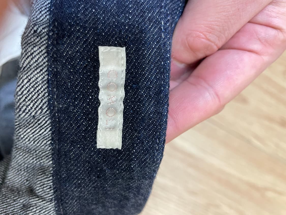 코모리 벨티드 팬츠 네이비 3사이즈 상품이미지3