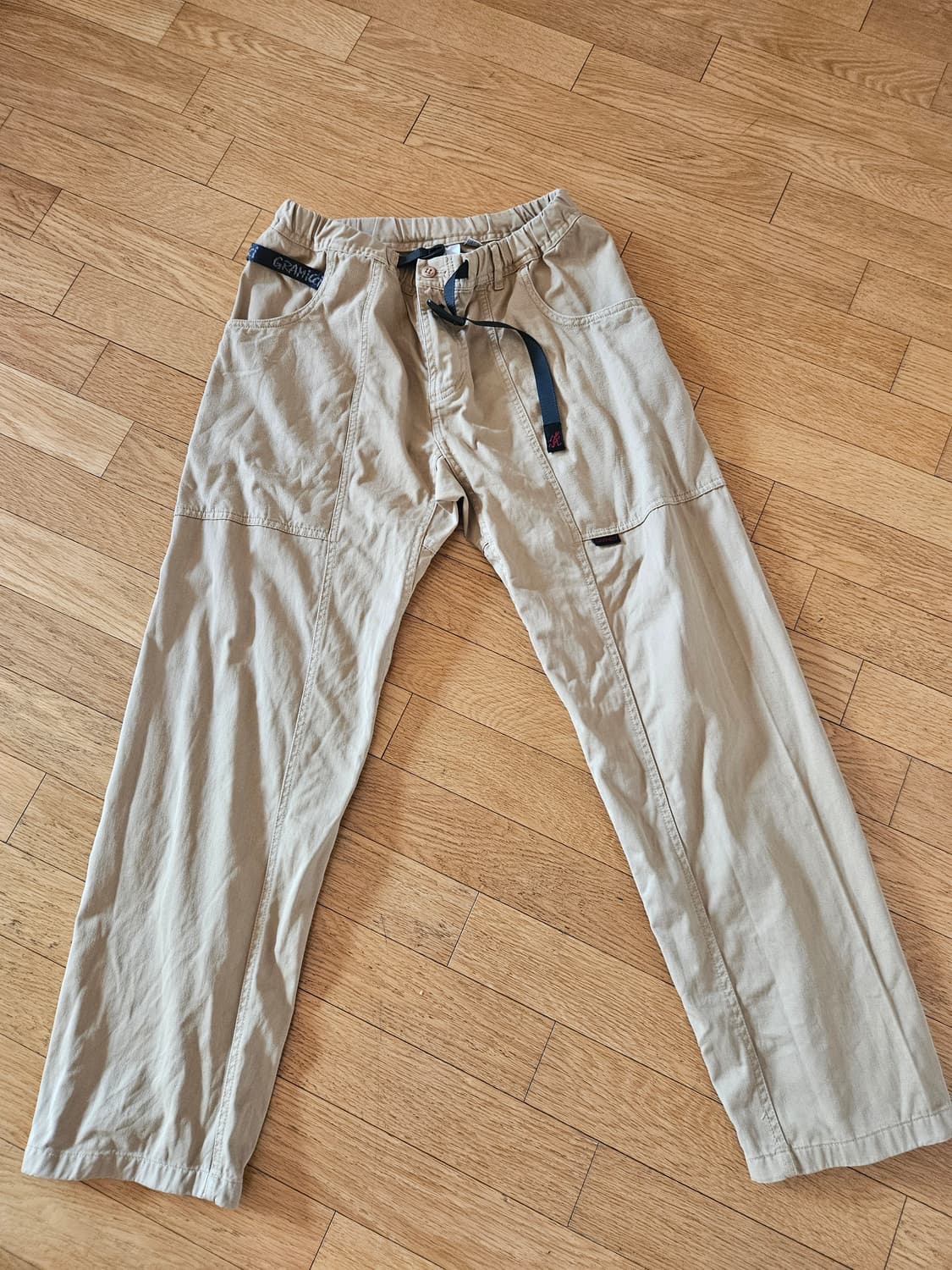 그라미치 치노 베이지 asia m 가젯팬츠 아메카지 클라이밍 등산 일상 상품이미지4