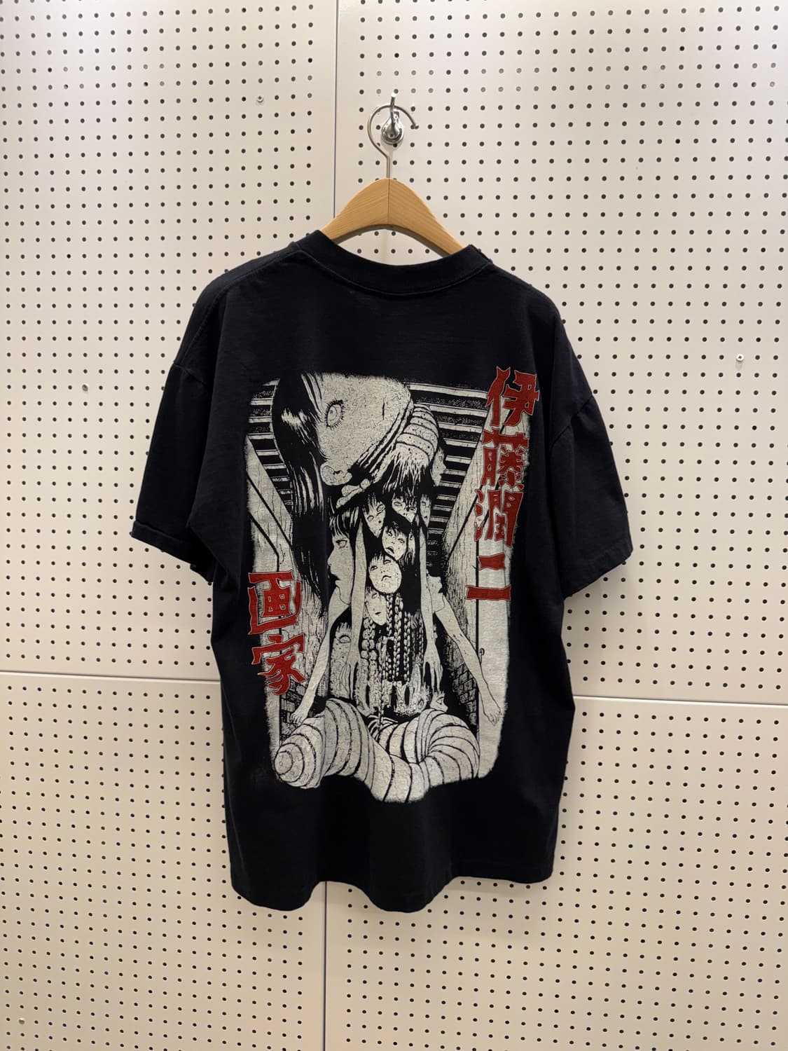 빈티지 이토 준지 토미에 프린팅 반팔 티셔츠 U1582 상품이미지3