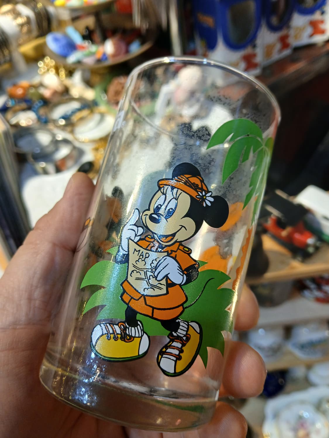 빈티지 디즈니 환타 유리컵 상품이미지4