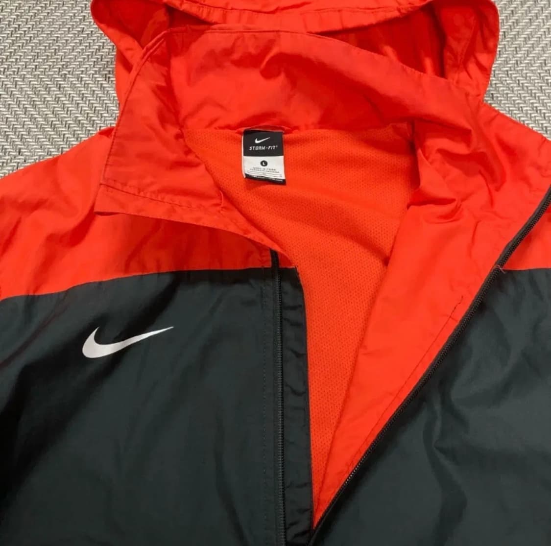 (L)나이키 투톤 바람막이 후드자켓 상품이미지3