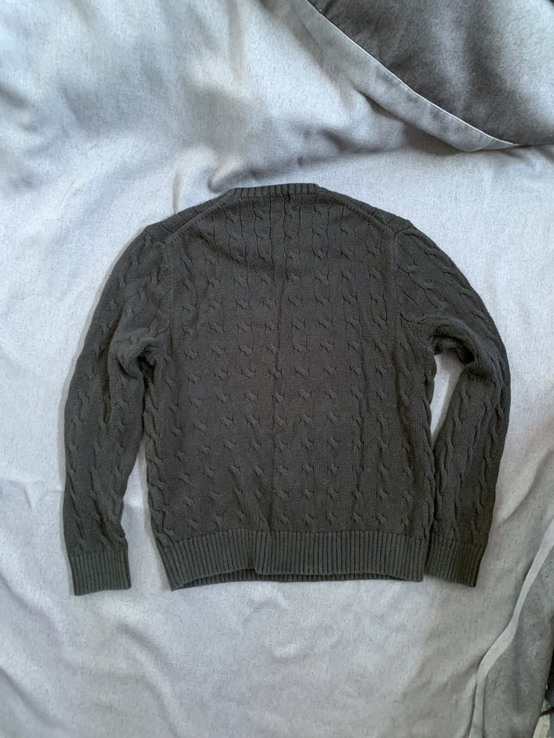 폴로 블랙 코튼니트 사이즈 L/G 상품이미지5