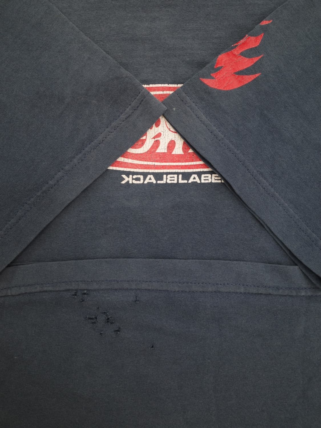 90‘s 블랙 레이블 스케이트보드 티셔츠 상품이미지6