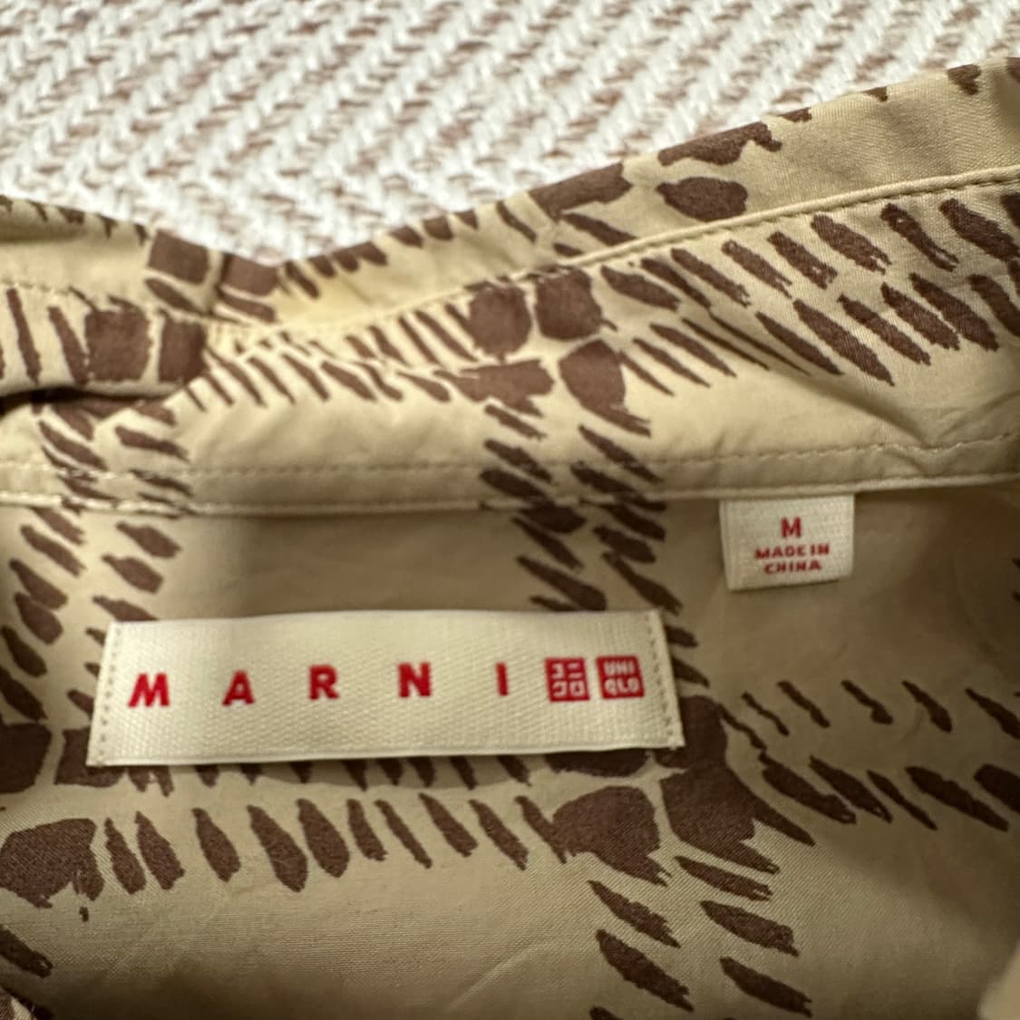 UNIQLO X MARNI shirt 상품이미지3