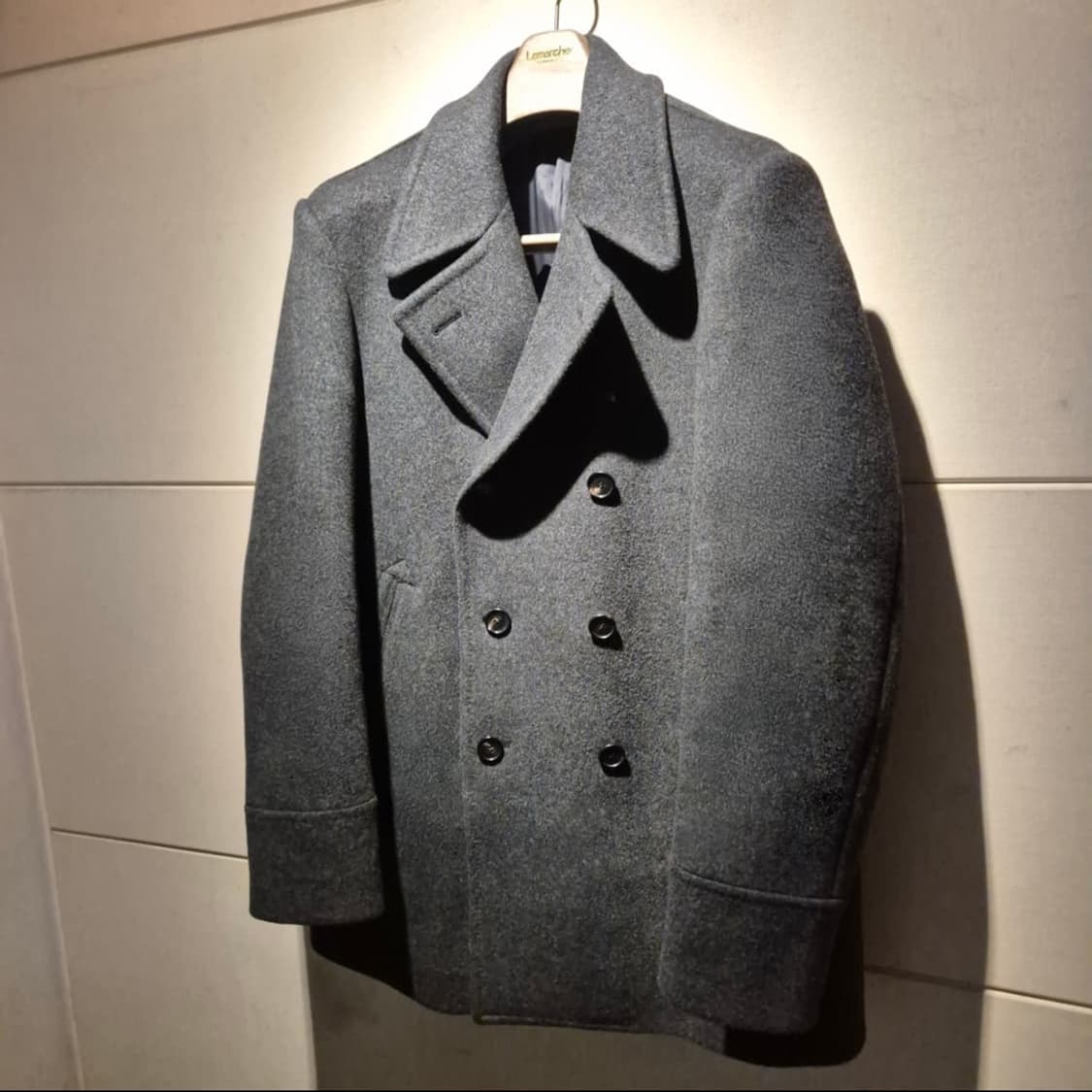 [52]라마르쉐X로베레 캐시미어울 피코트 / 링자켓 상품이미지5