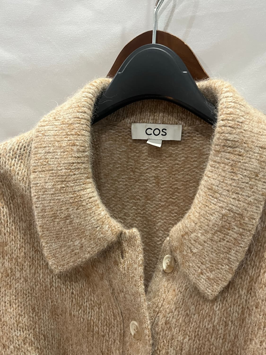 [COS 코스 베이지 가디건 니트 M 상품이미지2