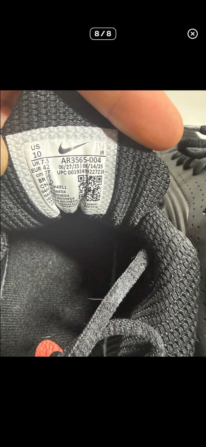 나이키 샥스 w블랙 270 상품이미지8