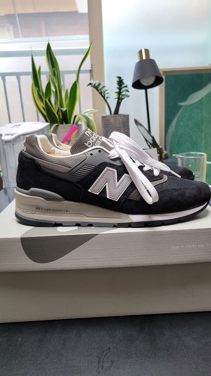 [초레어]뉴발란스997블랙275 상품이미지4