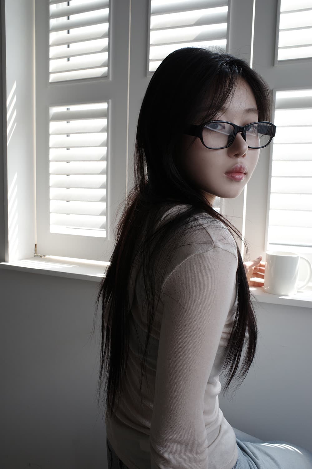 vintage square glasses 상품이미지5